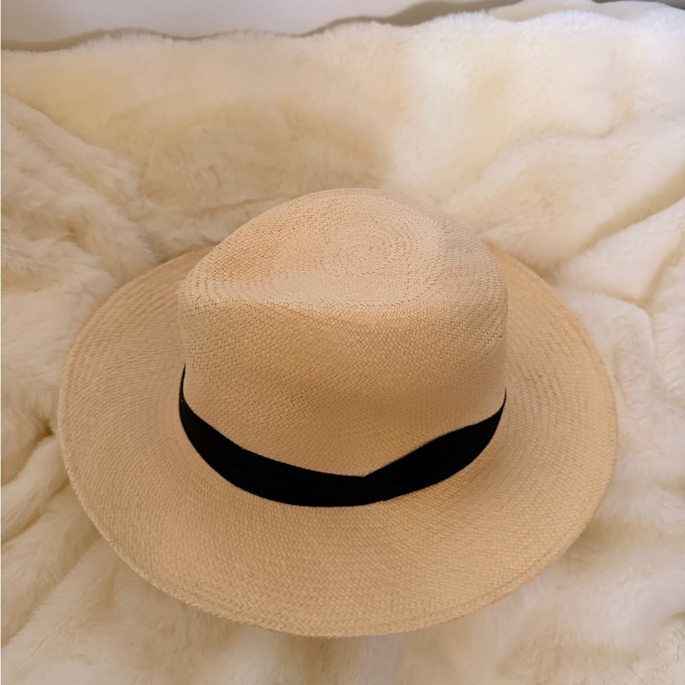 rag & bone Cream and Black Women's Hat NWOT - Picture 5 of 11